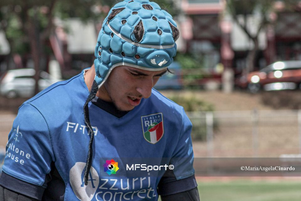 Antony Virzì nella Nazionale Italiana Rugby a 13